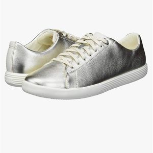 Cole Haan Grandpro dark grey metallic sneakers